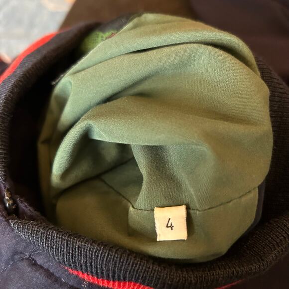 Lacoste Bomber Jacket Mens Size 4 (Medium) Sporty Classic Streetwear Preppy Logo - Picture 5 of 7